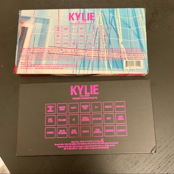 KYLIE Cosmetics Sipping Pretty Birthday Eyeshadow Palette - Picture 5 of 5